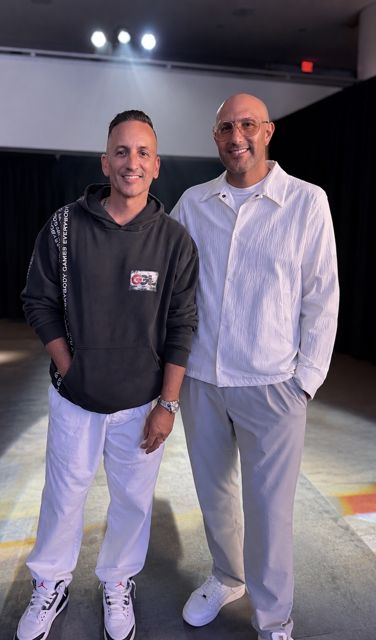 Rich Kleiman with Clinton Sparks
